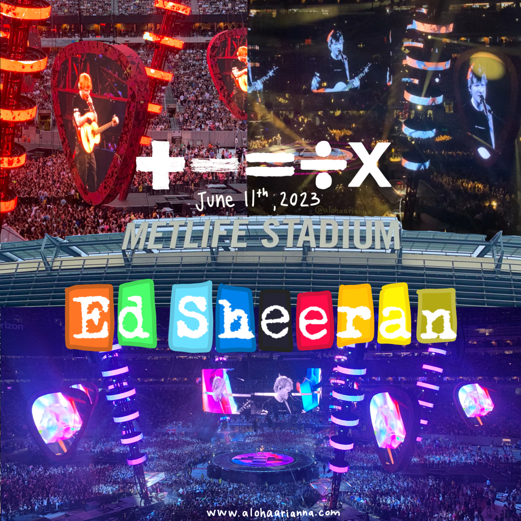 I was at Ed Sheeran’s biggest U.S. concert!